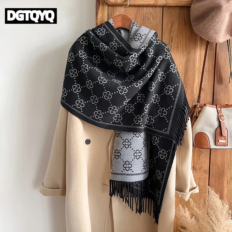 Go Ethnic Fashion - Kasjmier winter sjaal voor dames, warme,
