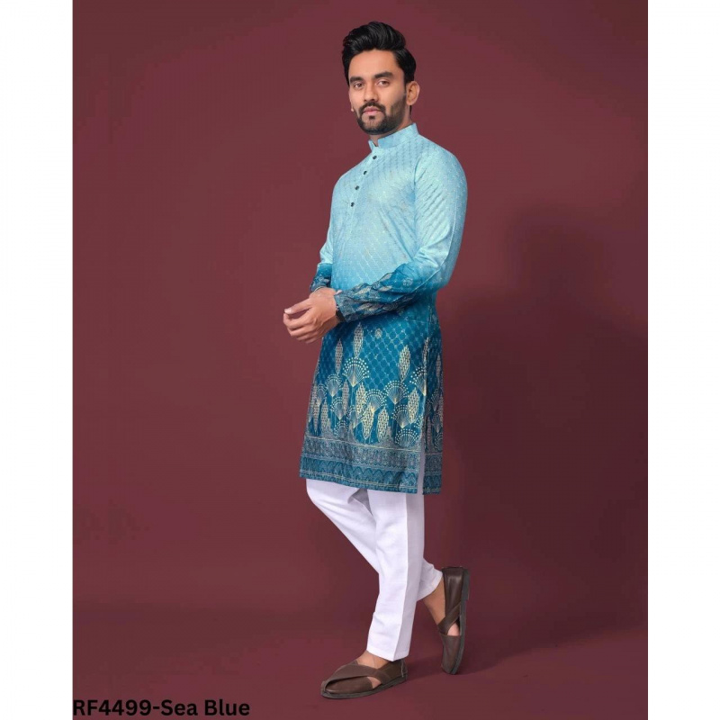 Stand Kraag Moslim Shirt Heren - Ethnic Fashion India recensie en prijs
